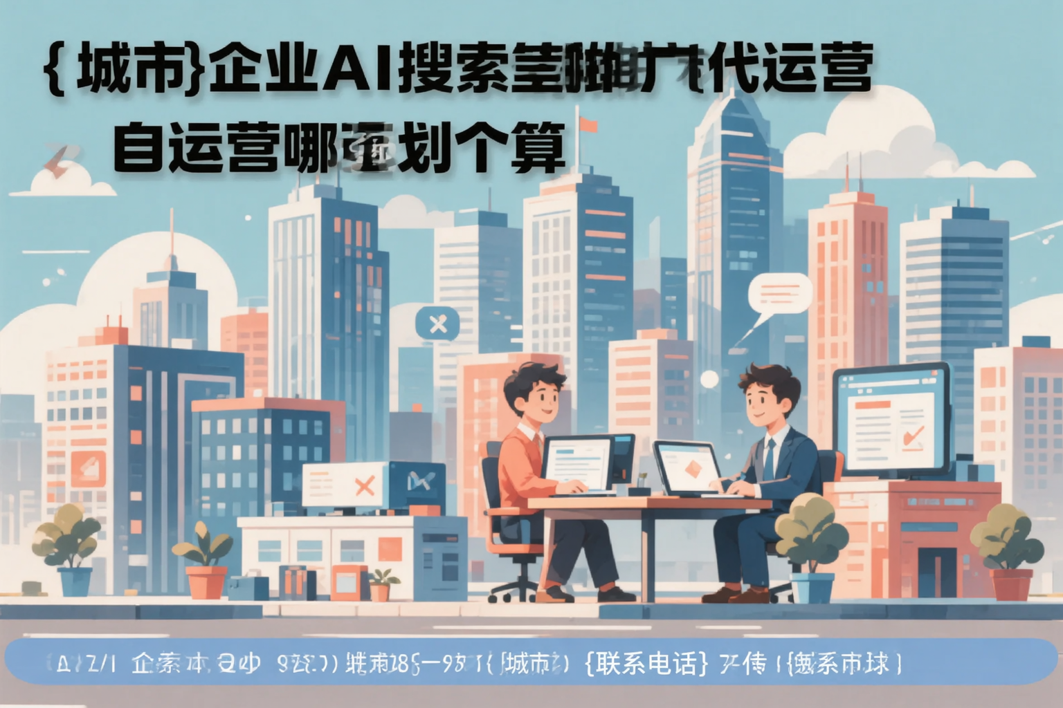 延边企业AI搜索推广代运营和自运营哪个更划算